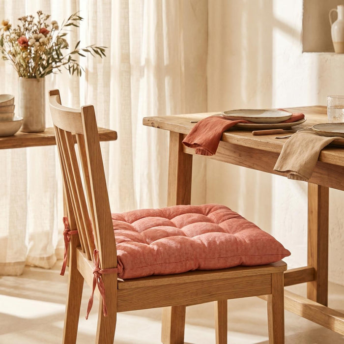 CHAIR CUSHION 40X40 ORANGE
