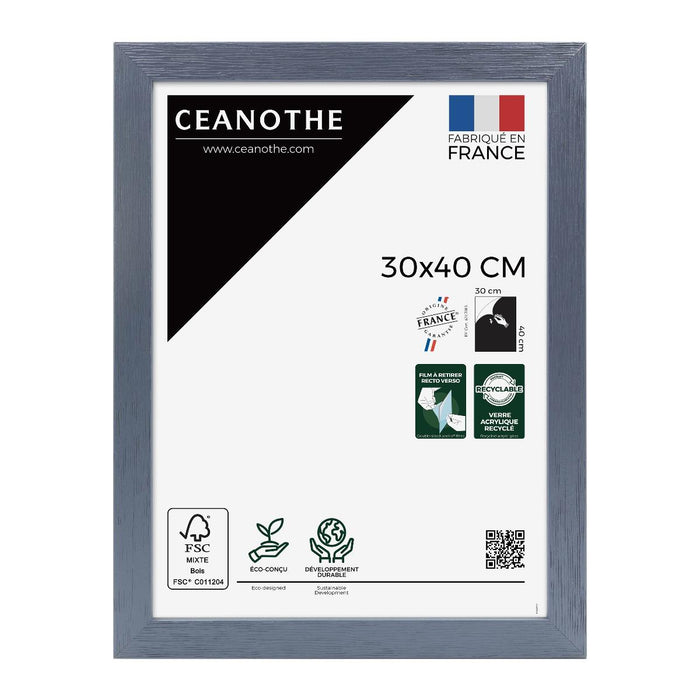 FRAME 30X40 CM KARMA BLUE GRAY