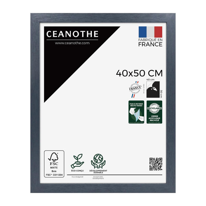 FRAME 40X50 CMKARMA BLUE GRAY