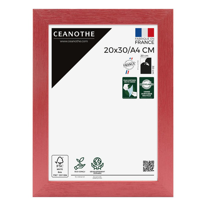 FRAME 20X30 CM KARMA RED