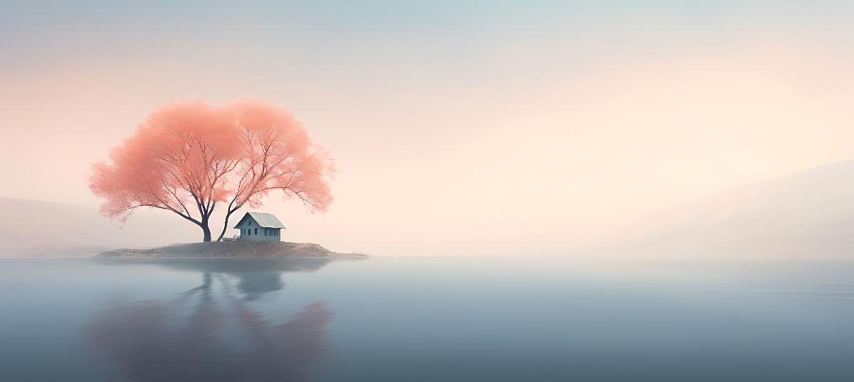 PAINTING 65X145 CM PINK MIRAGE