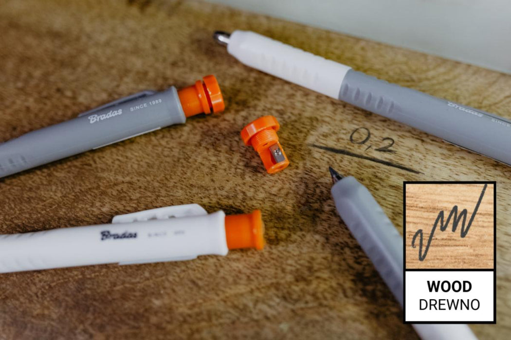 CONSTRUCTION AUTOMATIC PENCIL + FILLERS