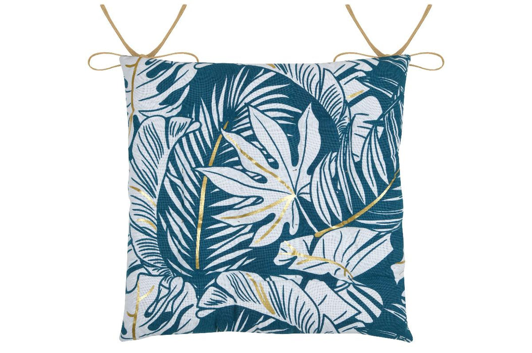 CHAIR CUSHION 38/38CM ALOHA BLUE