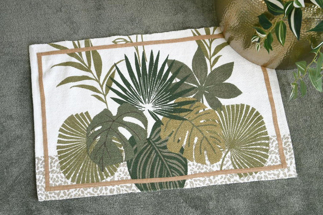 BED MAT 60/90CM VERT CAMBODGE GREEN