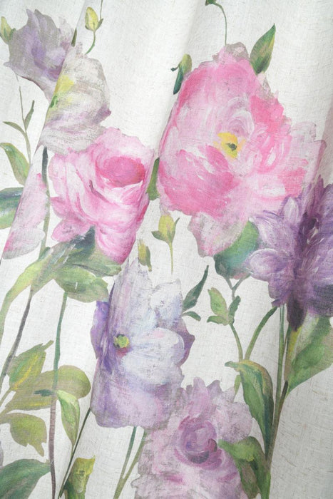 CURTAIN 140X260CM ROZARIA PINK