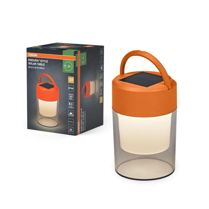 GARDEN SOLAR LANTERN OSRAM ORANGE