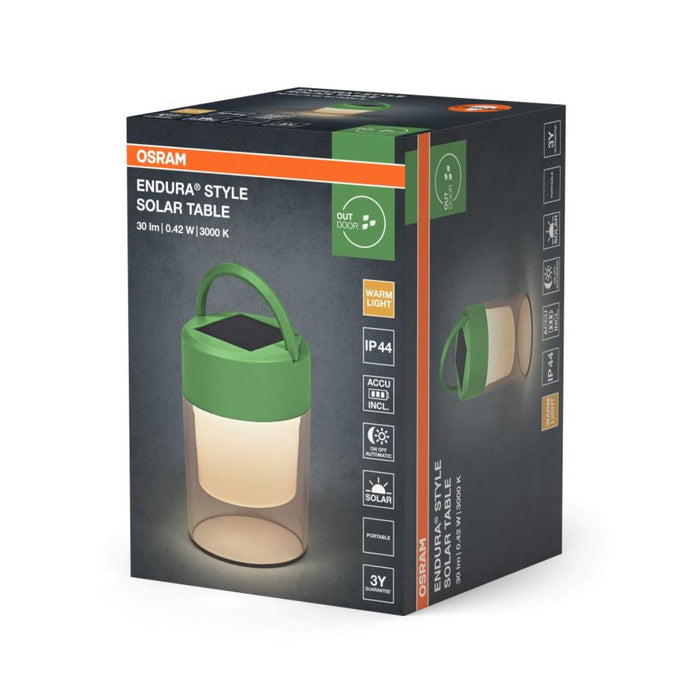 GARDEN SOLAR LANTERN OSRAM GREEN