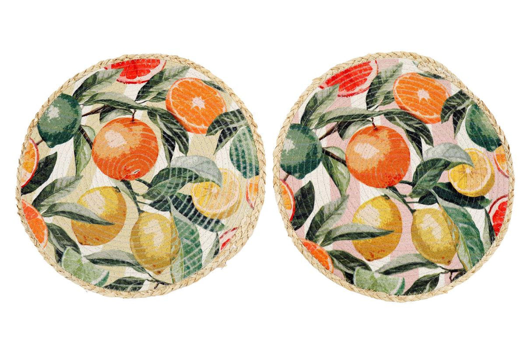 SERVING MAT 38CM CITRUS