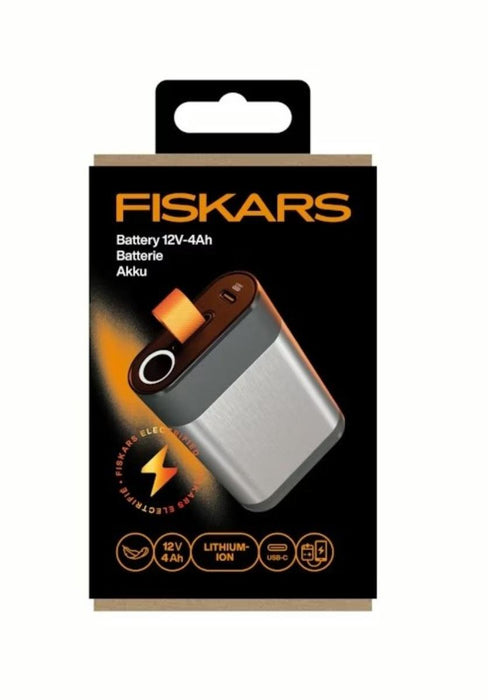FISKARS 12V 4AH CORDLESS BATTERY