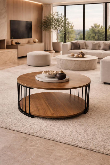 ROUND BAROLA TABLE 57X57X35CM