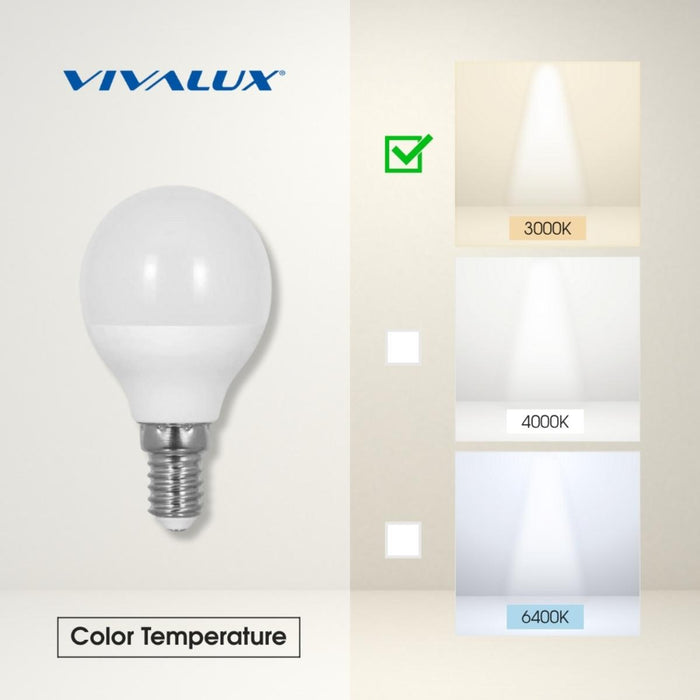 LED LAMP CERAMIC CLG 3W E14 WW 3000K