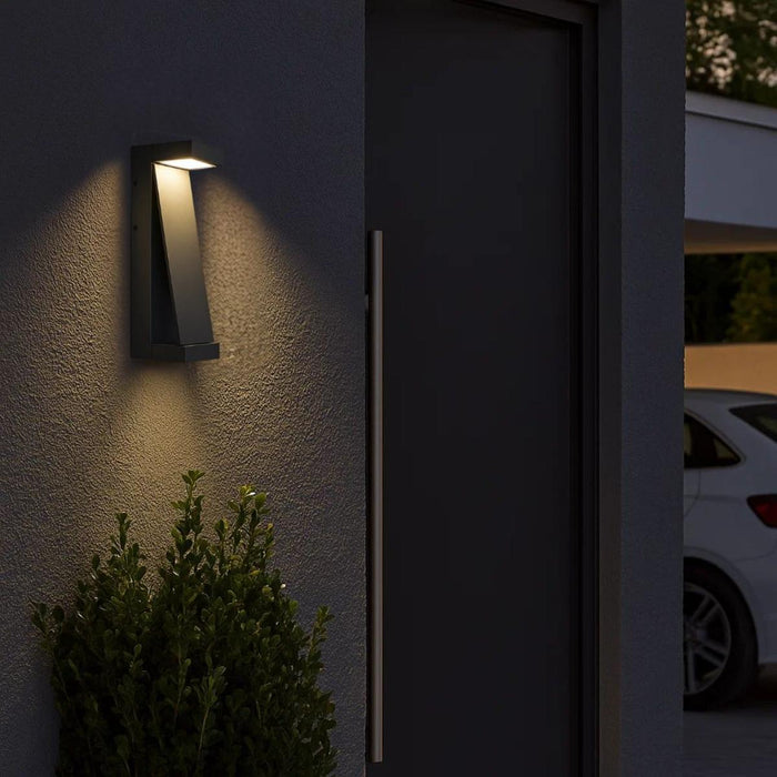 LED WALL BRADU 12W 3000K H28CM IP65