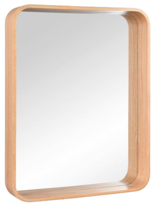 MIRROR TILDA 40X50X6.5 WOOD