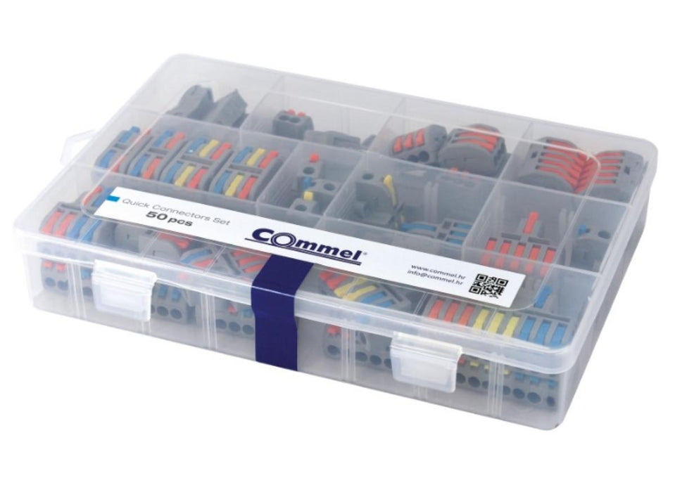 QUICK CONNECTION BOX 32A 250V 50PCS COMMEL