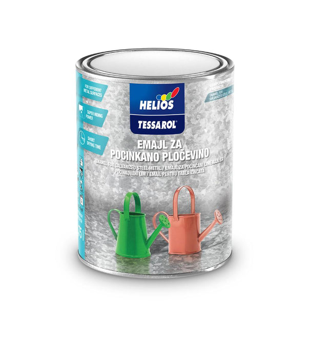 PAINT FOR GALVANIZED BASE RAL8017 0.75L