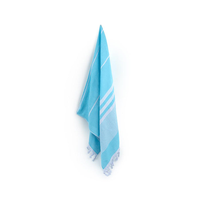 BEACH TOWEL 80X160CM BLUE