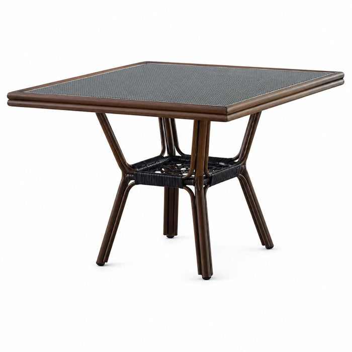 BAR TABLE METAL AND GLASS 70X70X75 CM