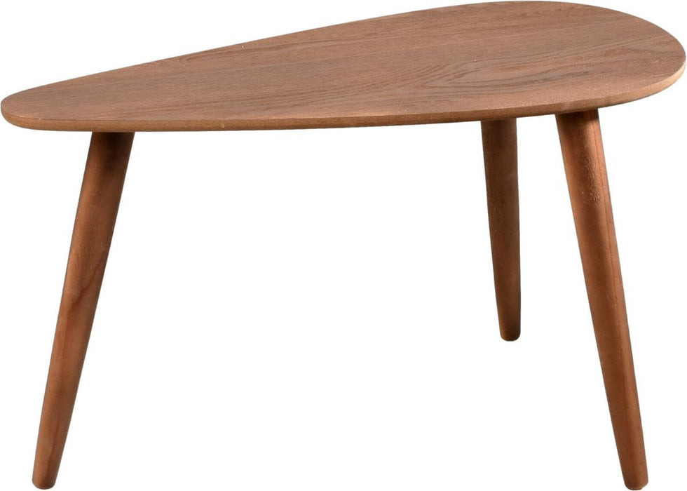 SIDE TABLE 2 PIECES WALNUT