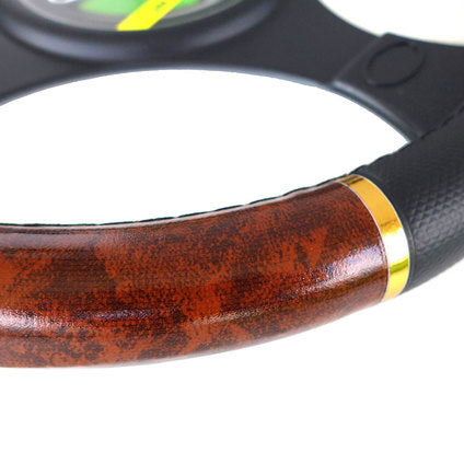 MAHOGANY STEERING WHEEL CASE