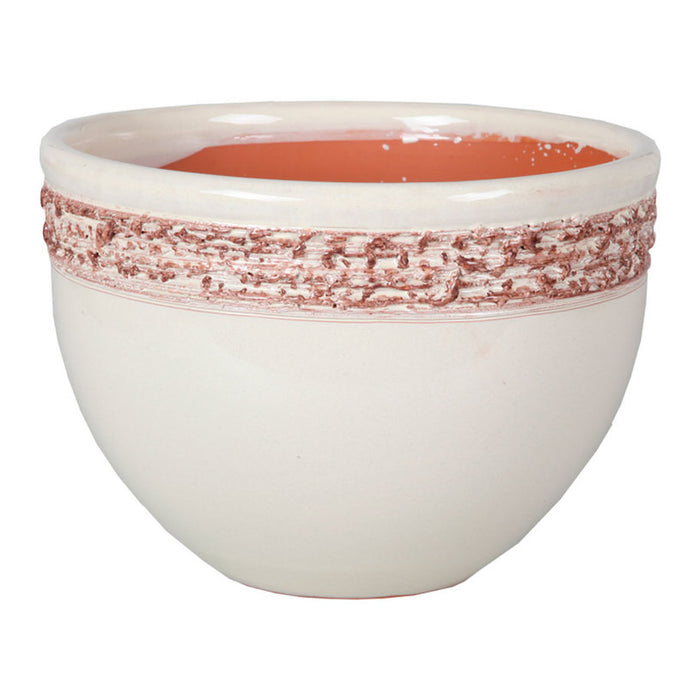 CERAMIC POT F23CM ANTIQUE