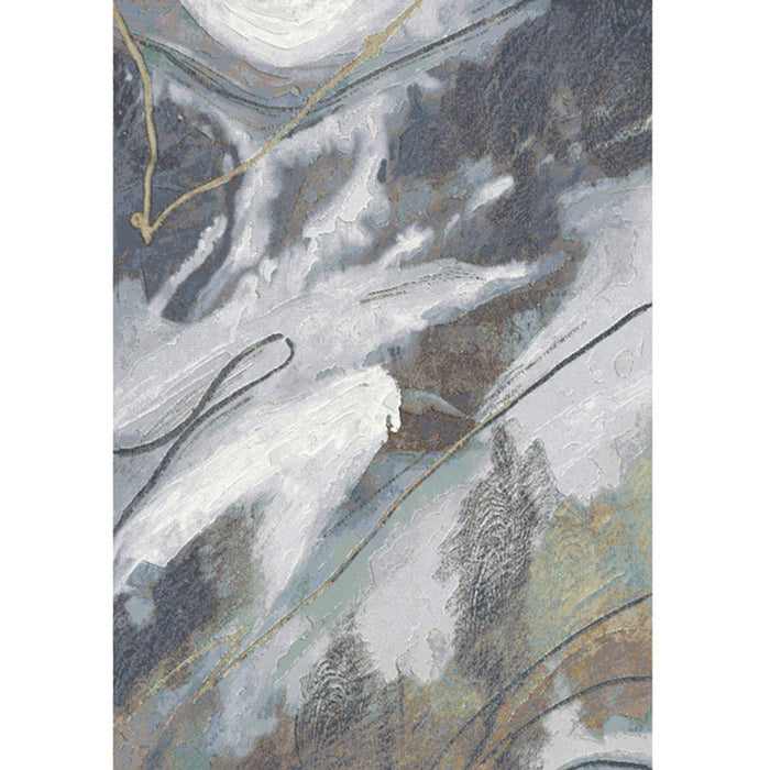 CARPET ARGENTUM 160X230 CM. WATERCOLOR BLUE