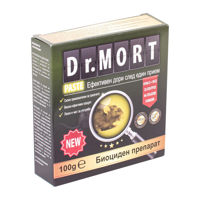 PASTE AGAINST RATS AND MICE DR. MORT