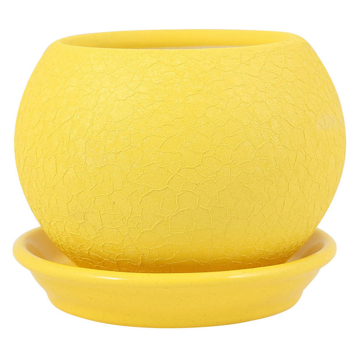 CERAMIC POT Φ13.5CM SPHERE