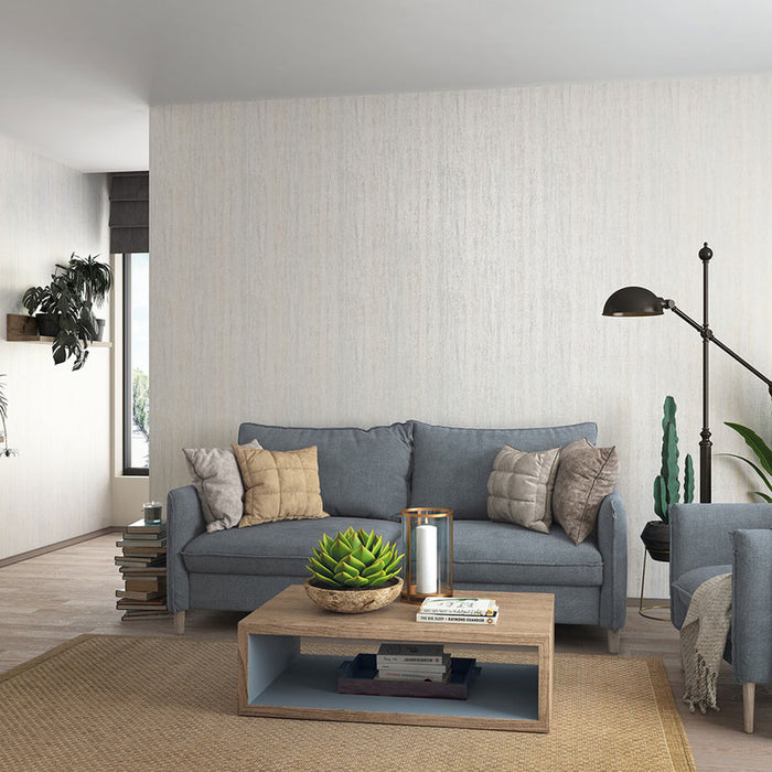 WALLPAPER VINYL PLASTER GRAY