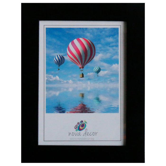 BLACK MDF PHOTO FRAME 13X18 CM.