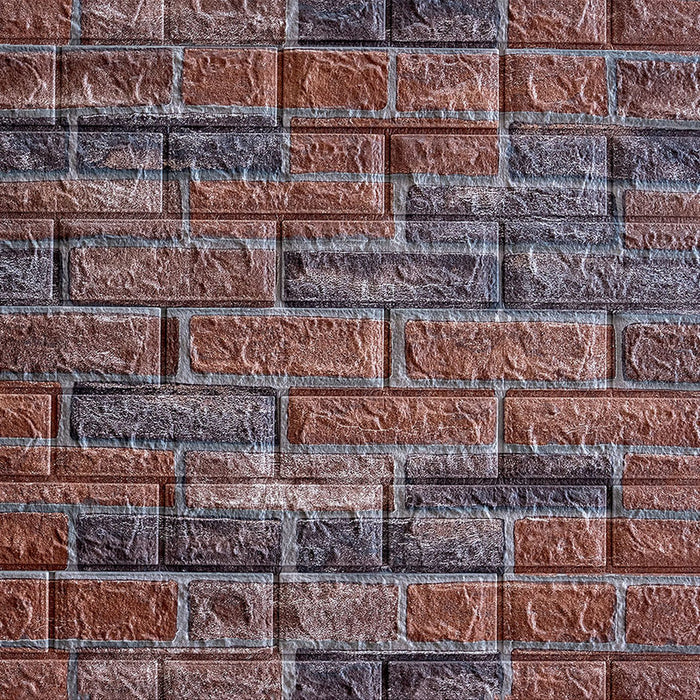 SELF-ADHESIVE PVC PANEL 70X77X0.5 CM. BRICKS