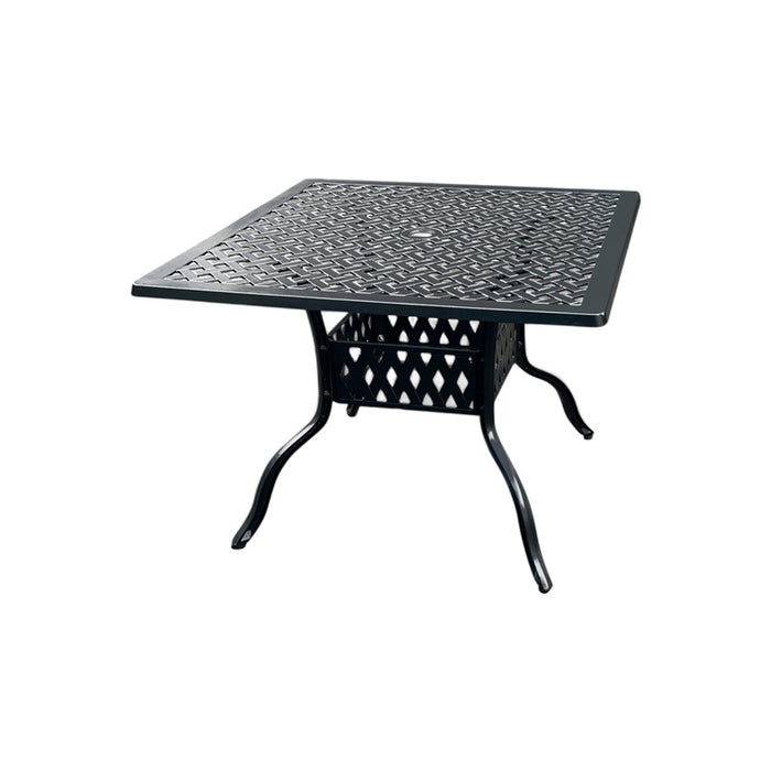 GARDEN TABLE 100X100X73.5CM ALUMINUM HD- 9909