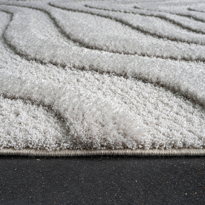 CARPET LIMBA STRIPED 160X230 CM WHITE