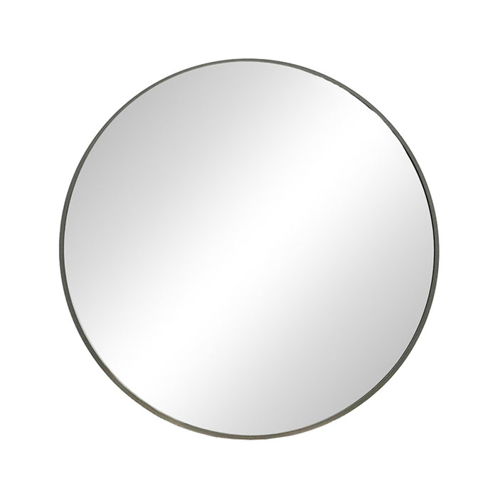 MIRROR OSLO BLACK 60X60 CM