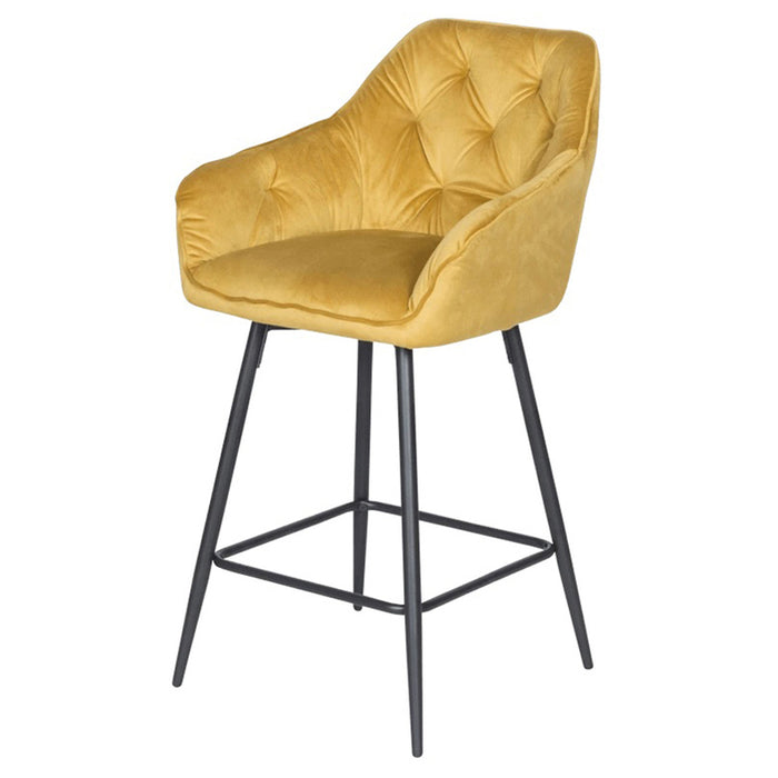 BAR CHAIR LAZIO - YELLOW