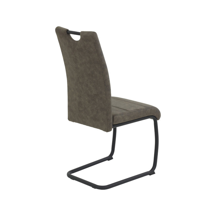 DUNYA DINING CHAIR BROWN