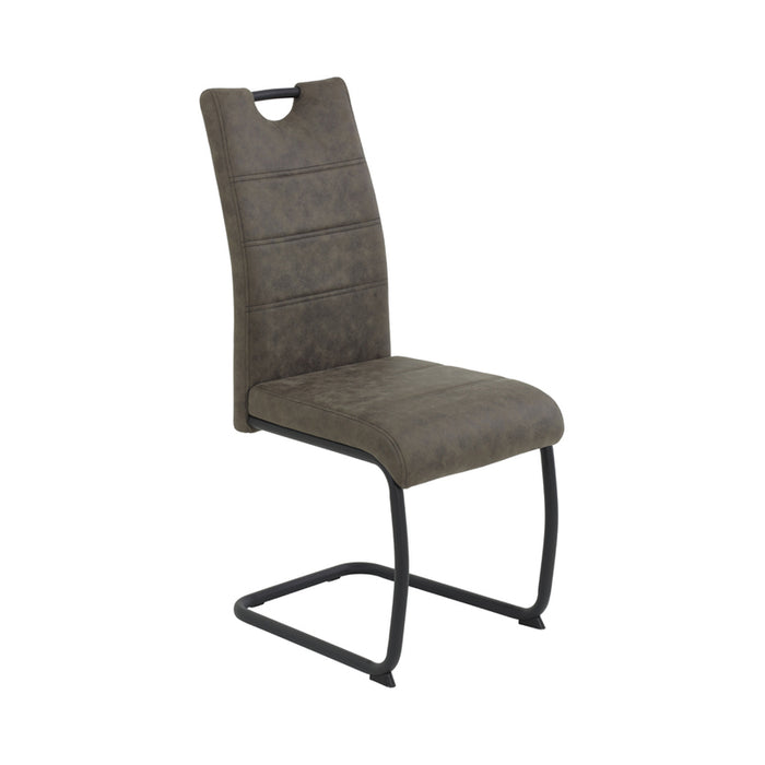 DUNYA DINING CHAIR BROWN