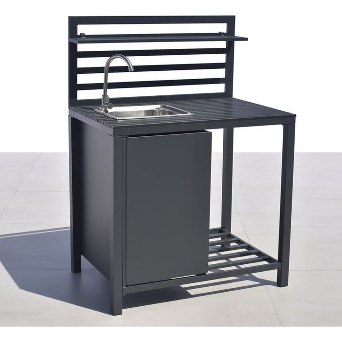 OUTDOOR KITCHEN MODULE WITH SINK AND CABINET HD-10737