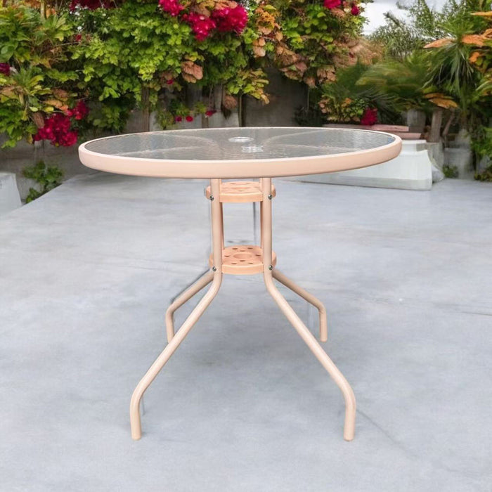 GARDEN TABLE Ф80Х70CM HD-10868