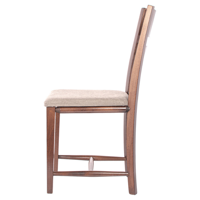 DINING CHAIR TOMMY WALNUT 42X88X47CM