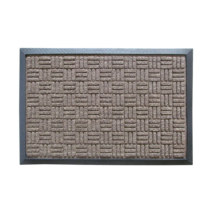DOOR MAT RUBBER/PP 40X60 CM BEIGE
