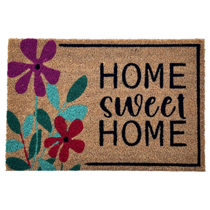 COCONUT/VINYL DOOR MAT 40X60 CM D5