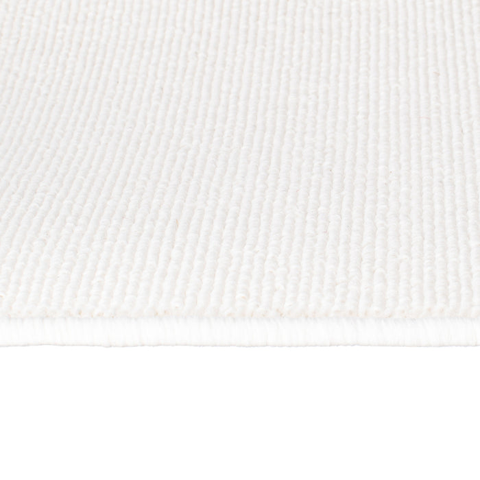 OVAL RUGS 45X67 CM WHITE