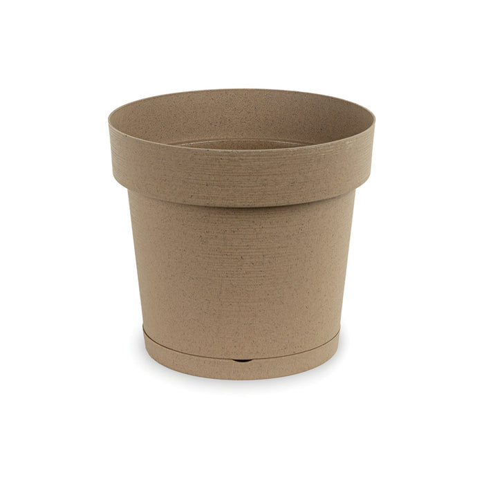 PLASTIC FLOWER POT Φ16CM MELROSE WOODY