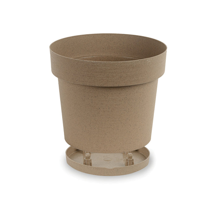 PLASTIC FLOWER POT Φ35CM MELROSE WOODY