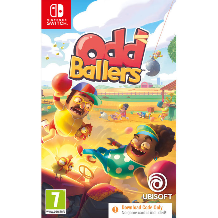 ODDBALLERS GAME CODE IN NINTENDO SWITCH BOX