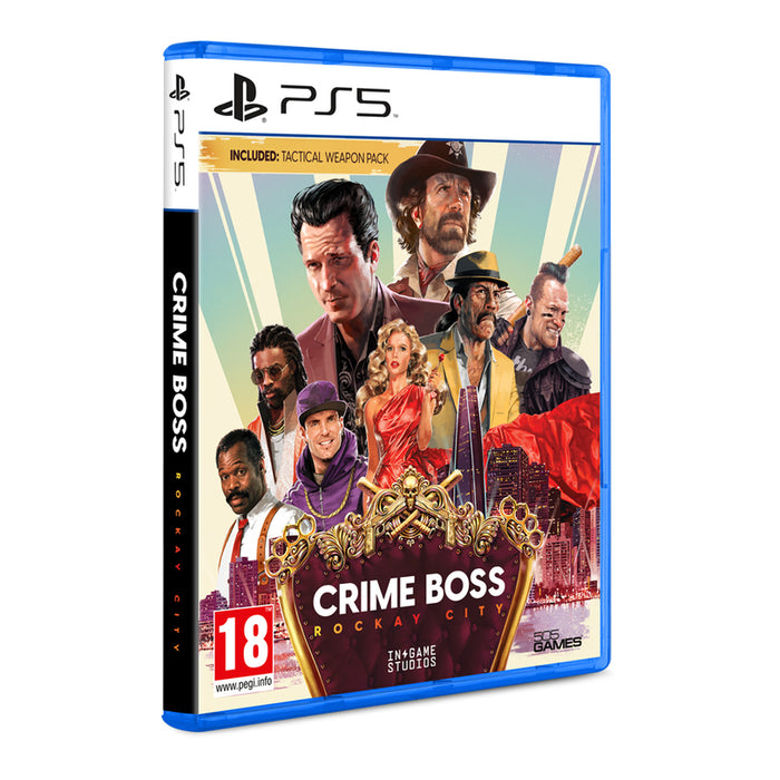 CRIME BOSS ROCKAY CITY PLAYSTATION 5 PS5 game