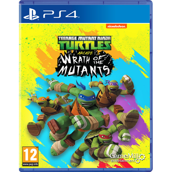 Game TEENAGE MUTANT NINJA TURTLES ARCADE WRATH OF THE MUTANTS PLAYSTATION 4 PS4