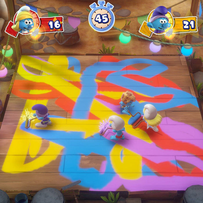 THE SMURFS VILLAGE PARTY PLAYSTATION 4 PS4 game