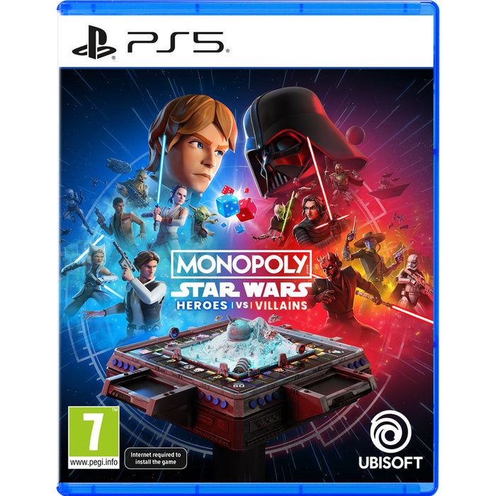MONOPOLY STAR WARS HEROES VS VILLAINS PLAYSTATION 5 PS5 game