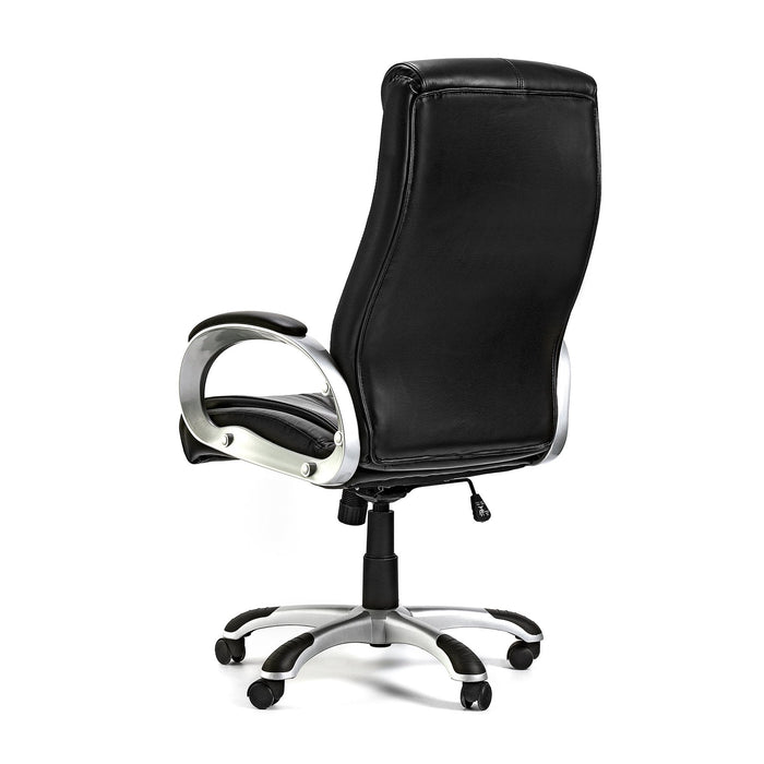 Director's chair Hugo, eco-leather, black